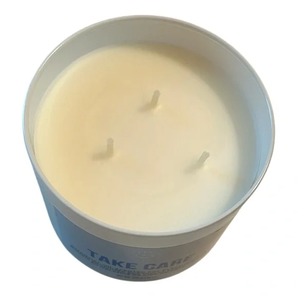 Ulta candle Essential oil Take Care Scented soy blend 3-wick candle Brand NEW - Picture 3 of 6